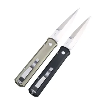Итальянский Складной нож 920 с алюминиевой ручкой, Походный лагерь для приключений, Охота, Тактическое выживание, Рыбалка, Карманные инструменты для резки EDC