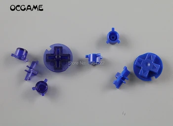 OCGAME Высокое качество, 10 цветов, Кнопки A, B, Клавиатуры для Gameboy Pocket, Кнопки Включения-выключения питания, D-колодки, Кнопки питания