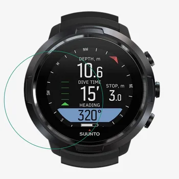 Защитная Пленка Из Закаленного Стекла Clear Guard Protection Для Suunto D5 Diving Watch Sport Smartwatch Display Screen Protector Cover