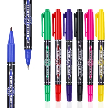Набор из 12 цветов Краски, фломастер, Художественная маркерная ручка, канцелярские принадлежности для записи, Студенческий офис, Школьные принадлежности, ручка для каллиграфии