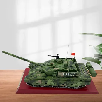 Китайский Танк Типа 99 Из сплава Модели 1: 32 В масштабе Основного Боевого Танка Бронированная Машина Военное Моделирование Украшения Готовая Металлическая Игрушка