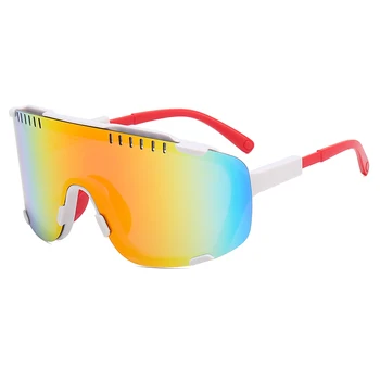 Спортивные солнцезащитные очки UV400 для защиты от ветра на открытом воздухе, красочные спортивные велосипедные солнцезащитные очки, Солнцезащитные очки, велосипедные очки для мужчин и женщин