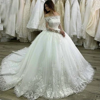 Роскошный прямой вырез, Красивые свадебные платья Lvory Sweetheart, Кружевные аппликации, Плиссированное Длинное свадебное платье в стиле бохо, платья для невесты
