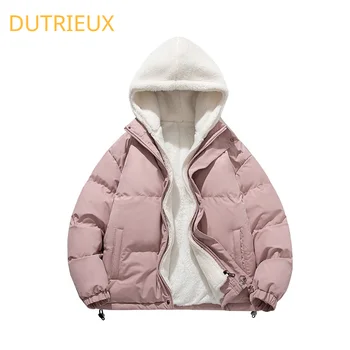 Мужская осенне-зимняя куртка с хлопковой подкладкой DUTRIEUX: оставайтесь теплыми и стильными